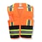 Radians Hi-Vis TpR/Cl2 2TnSol F/ Msh Bk Surv Vst-Org-2X SV6B-2ZOD-2X - alternate 7